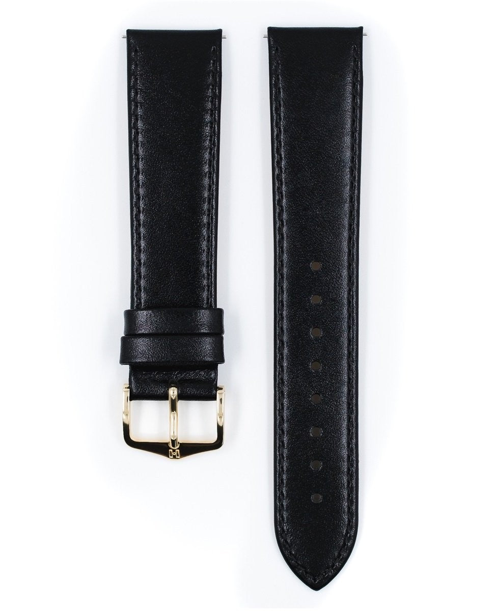 HIRSCH OSIRIS L BLACK SHINY CALF 16/14MM
