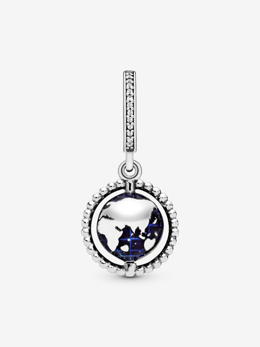 Pandora Spinning Globe Hangende Bedel 798021CZ