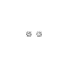 Blush Lab Grown Oorstekers LG7001W in 14 Kt Witgoud met Lab Grown Diamanten
