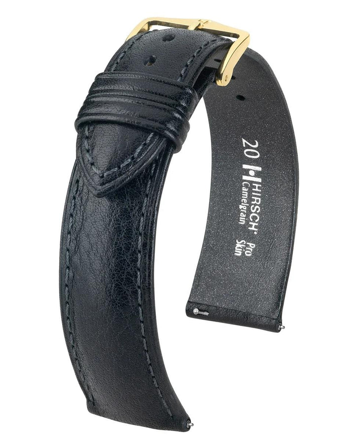 Hirsch 01009050-1-20 Camelgrain Horlogeband