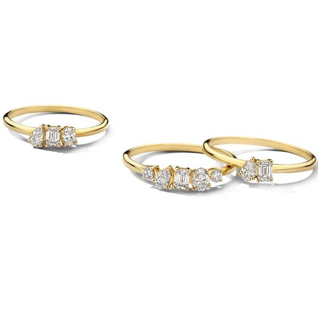 Blush Lab Grown Diamond Ring 0.47 ct – 14 Karaat Geelgoud – LG1032Y