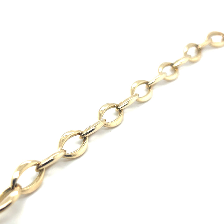 14 kt ovale schakelarmband 171.0167a