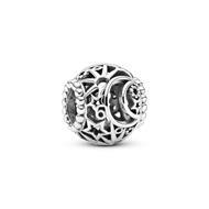 Pandora moon and star sterling silver 799183C00