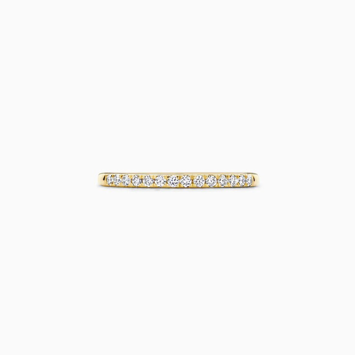 14 kt Geelgouden Ring met Lab Grown Diamant 0,21 ct - LG1012Y