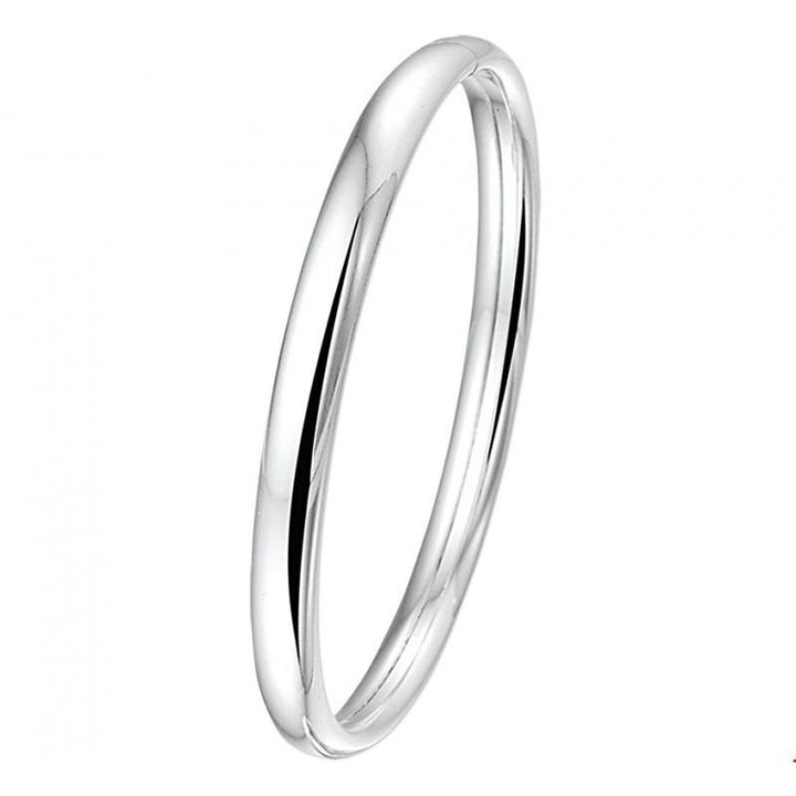 925 massieve bangle 56 mm /4 mm 64459/20/56/4
