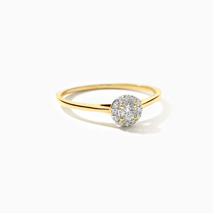 14k Geelgoud Lab Diamonds Ring LG1023Y/58