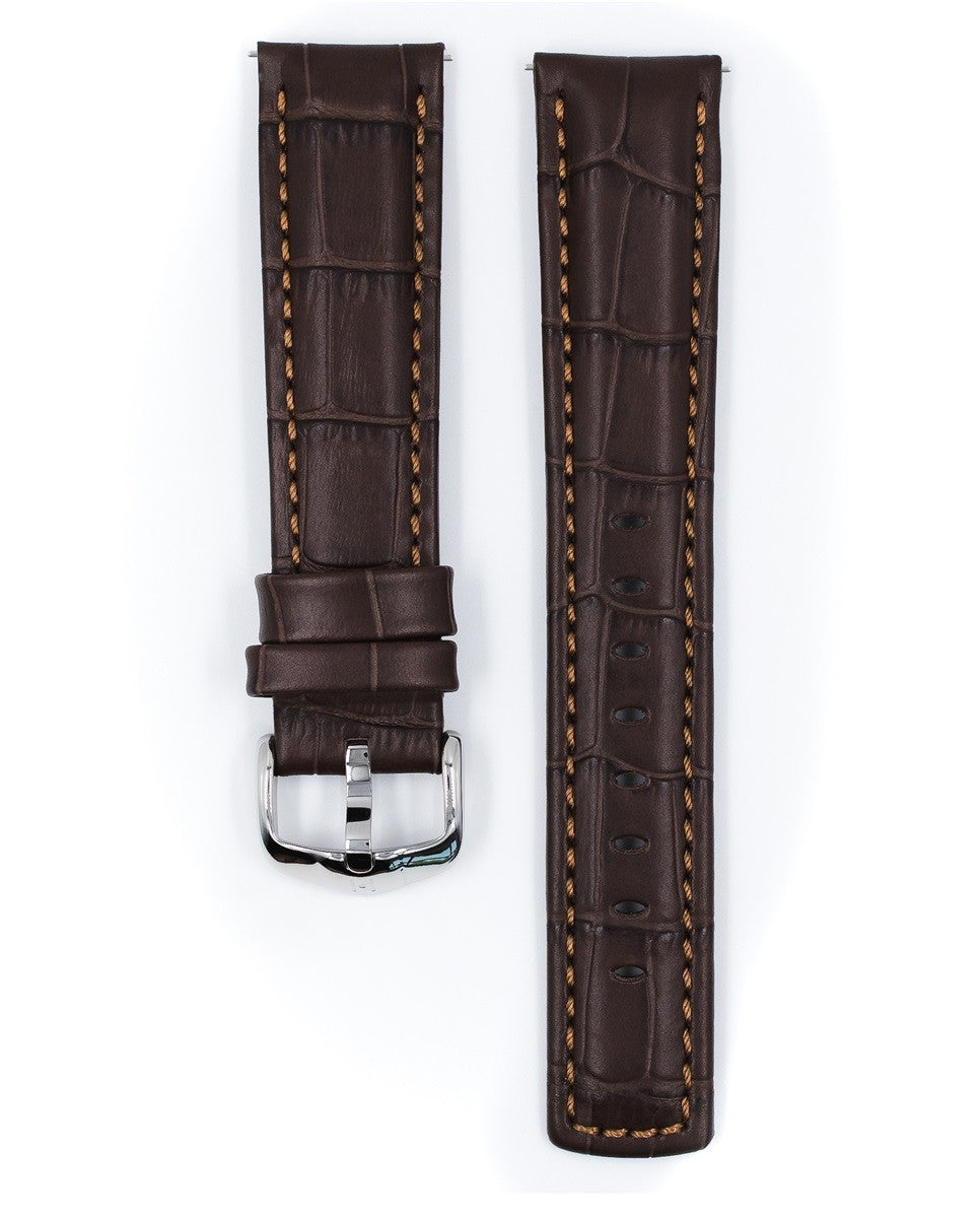 HIRSCH GRAND DUKE L BROWN CALF 20/18MM
