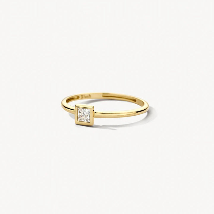 Blush Ring 14 kt Geelgoud met Zirkonia – 1274YZI