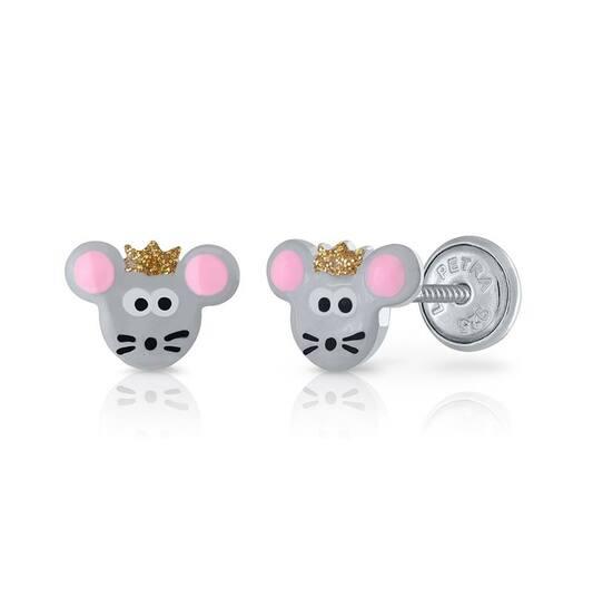 OORKNOPJES MR. MUIS - 925 - RD - SCHROEFSLUITING