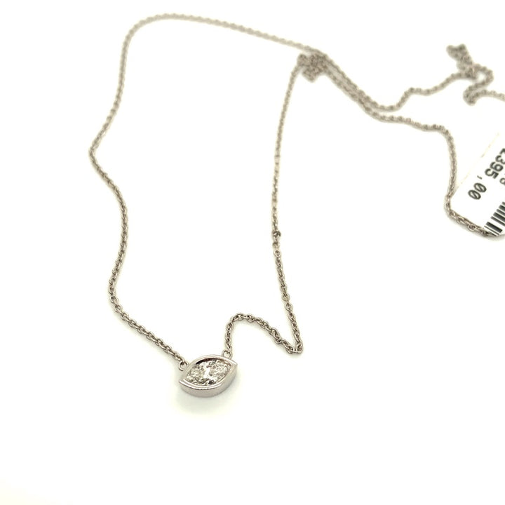 14 Karaat Witgouden Oorknoppen met Diamanten – 0,20 ct – H/Si