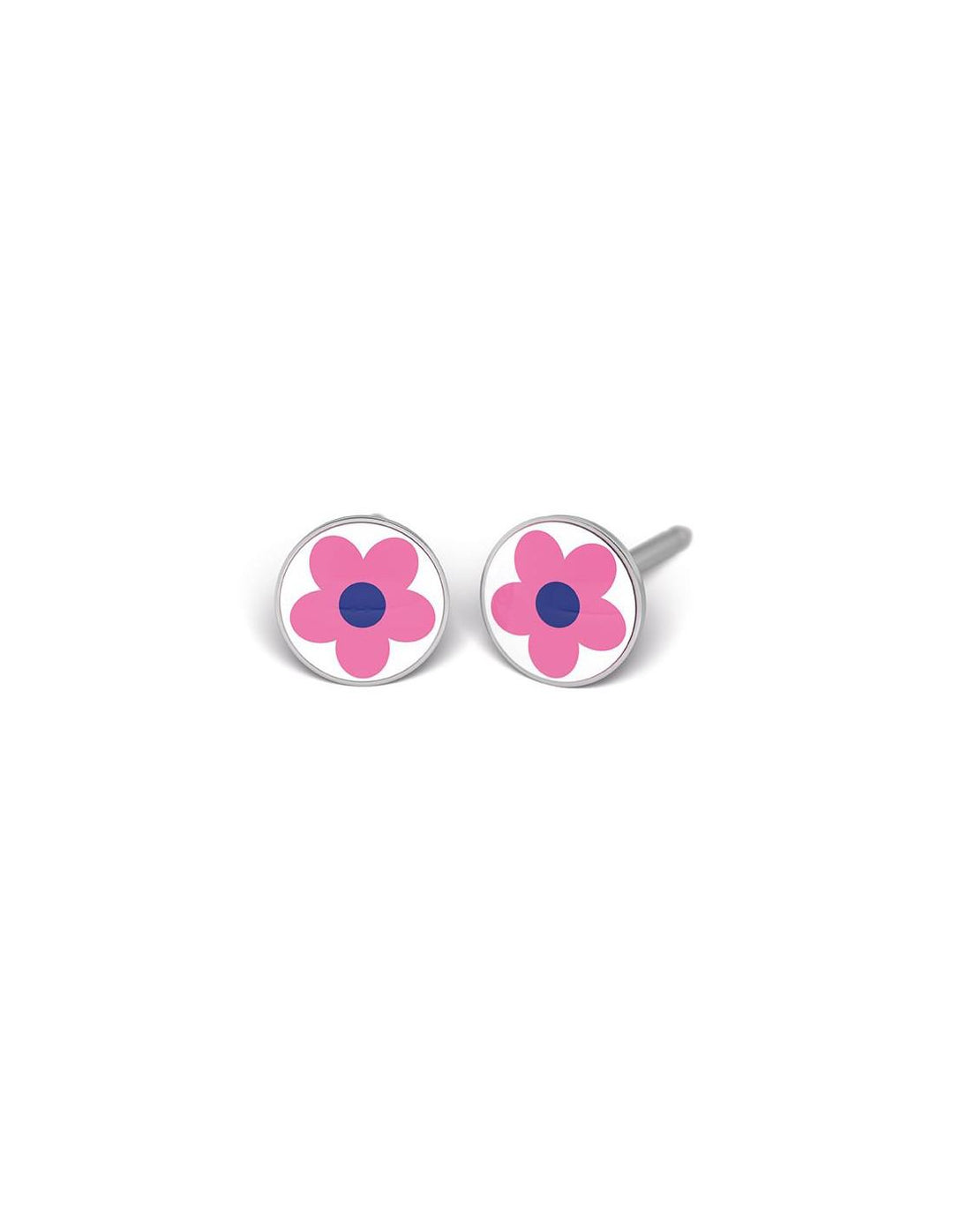schietoorbellen Novelty bloem roze staal