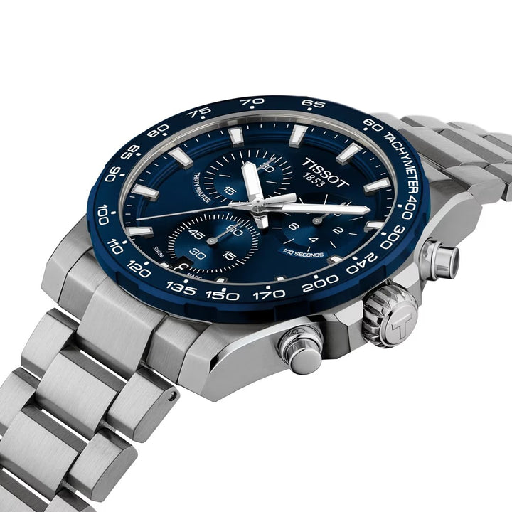 Tissot Supersport Chrono 42 mm blauw T1254171104100