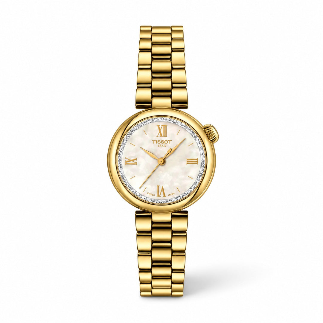 Tissot Desir 28 mm dameshorloge parelmoer – T152.010.33.118.00