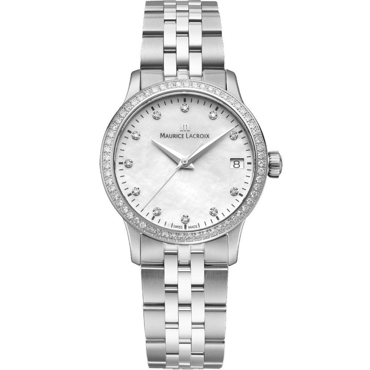Maurice Lacroix 1975 Lady Quartz 33mm met Diamant – 751006-SD502-170-1