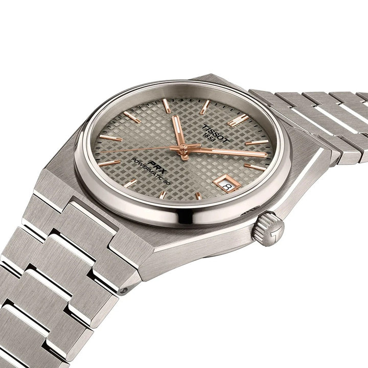 Tissot PRX T1378074406100 PRX Powermatic 80 Titanium Horloge 38 mm
