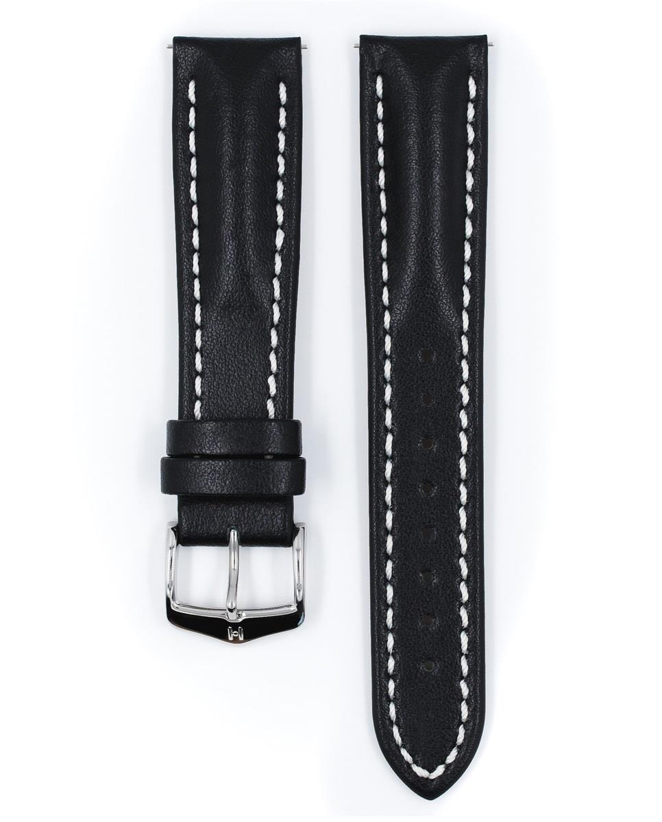 HIRSCH HEAVY CALF L BLACK CALF 22/20MM
