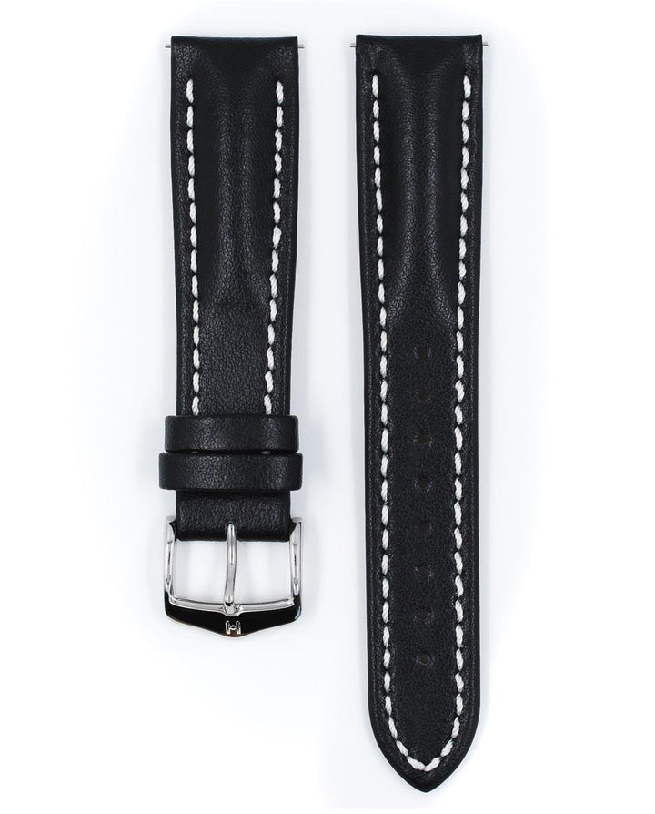 HIRSCH HEAVY CALF L BLACK CALF 22/20MM