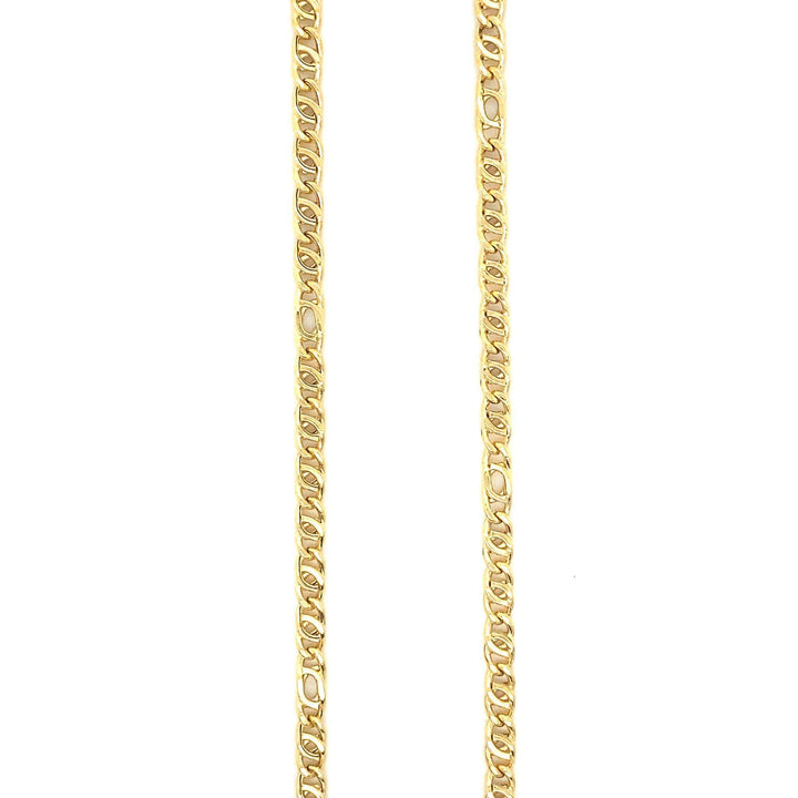 14 kt valkenoog 3.8 mm 50 cm collier