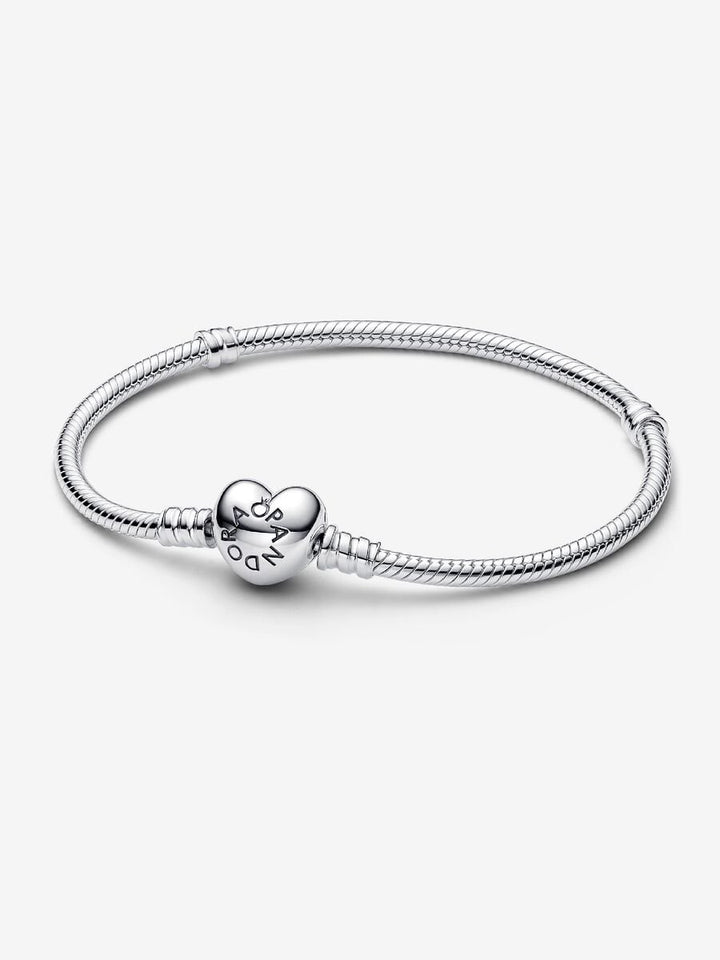 Pandora-Moments Silver Bracelet Heart 594594C00-20