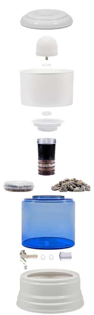 Aqualine 12 glas waterfilter-alkalisch