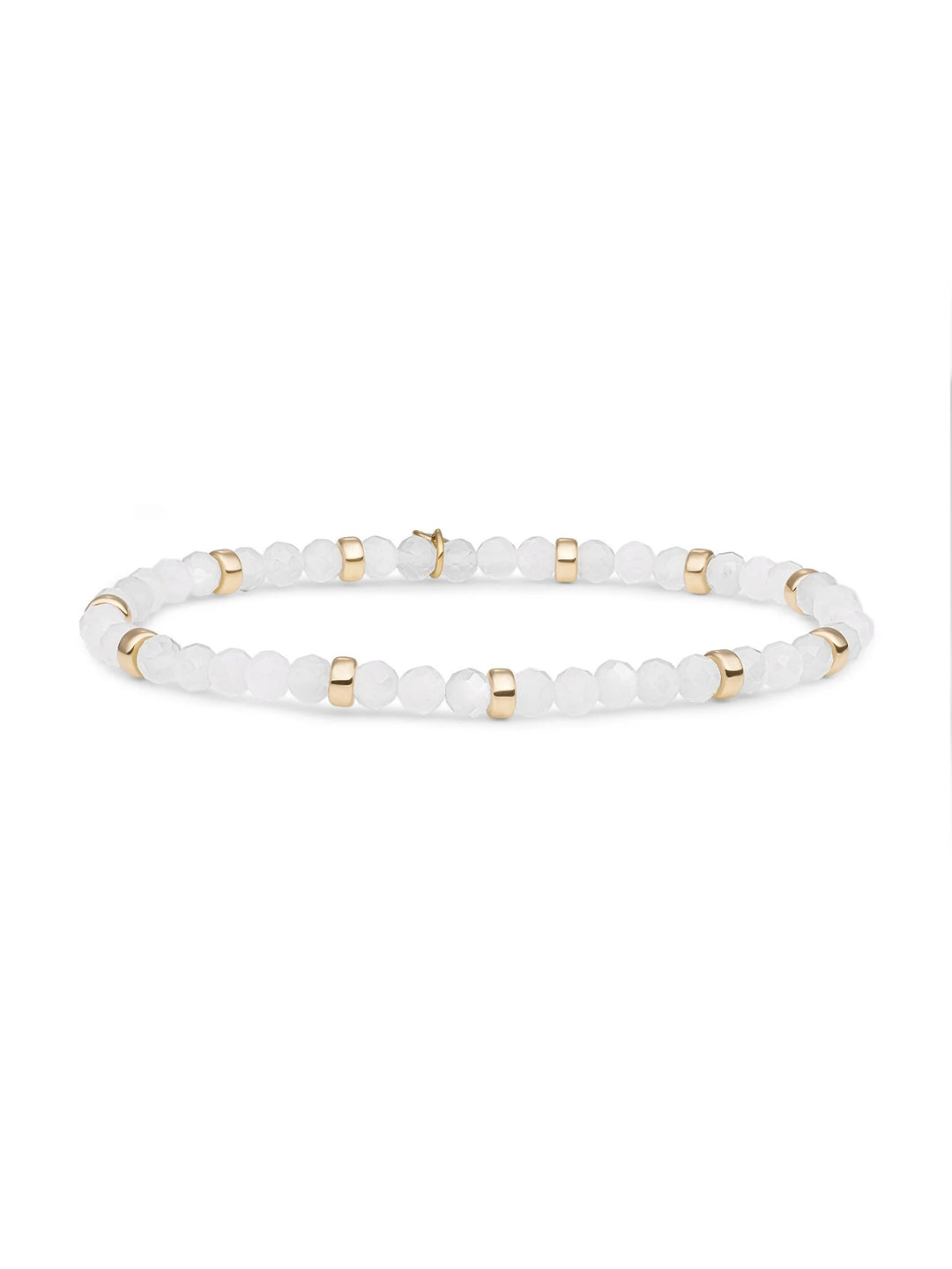 Sparkling Jewels Roundel Interstellar Armband Moonstone Gold Plated – SBG-GEM54-MIX-RDL