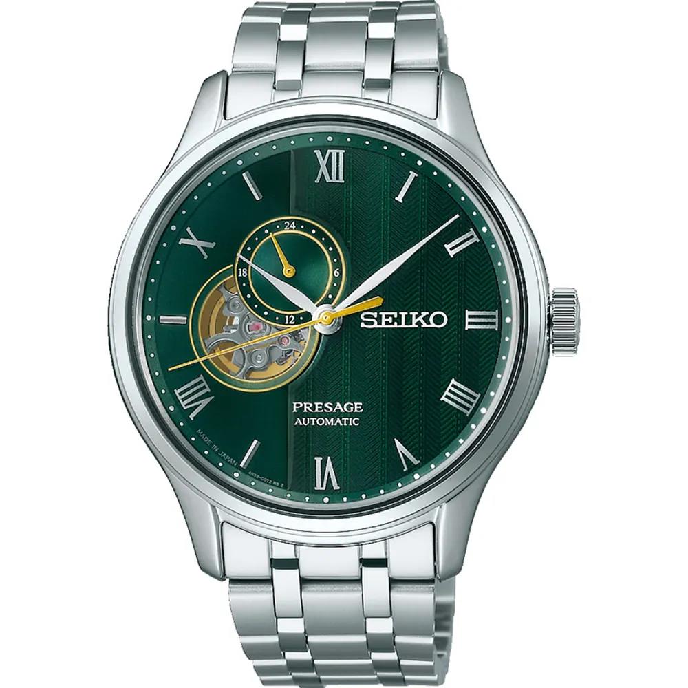 Seiko Presage Japanese Garden SSA463J1 automatisch herenhorloge groen
