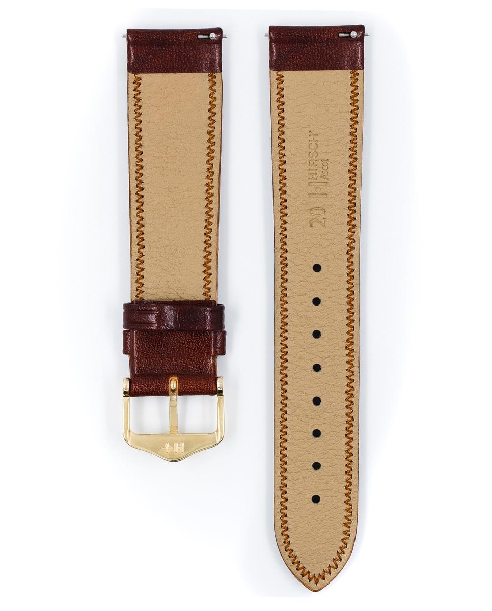 HIRSCH ASCOT L GOLDEN BROWN SHINY CALF 20/18MM