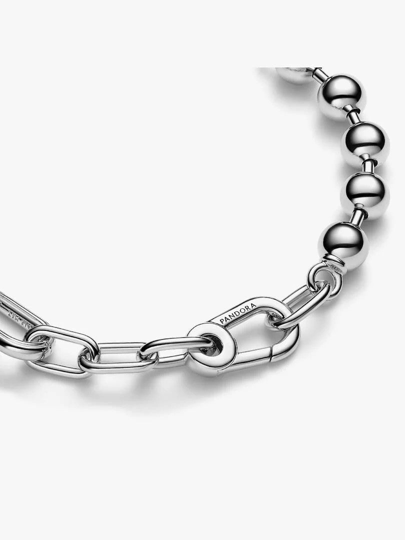 Sterling silver bead and link 592793C00-4
