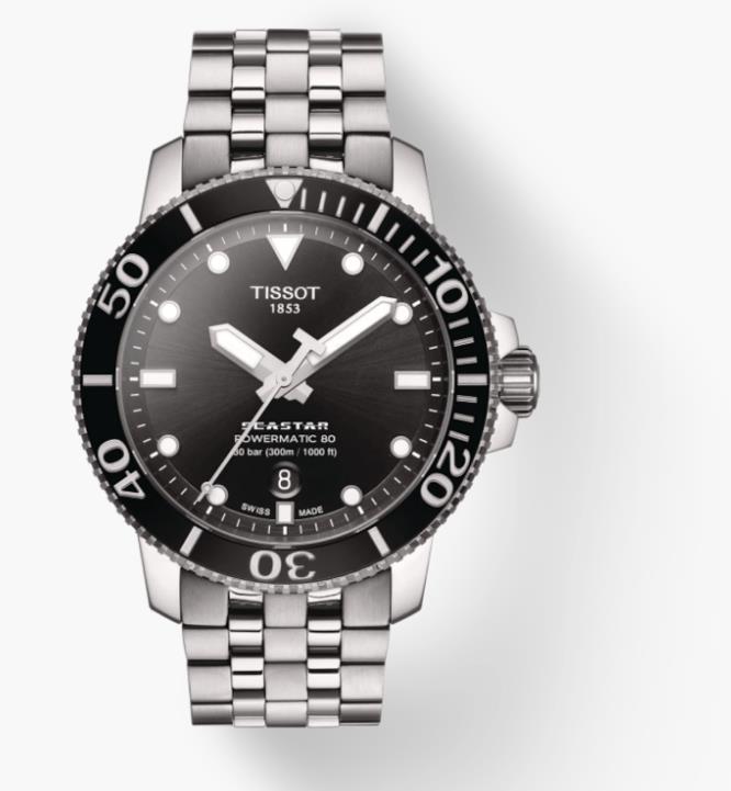 Tissot Seastar 1000 Powermatic 80 Automaat 43 mm – T1204071105100