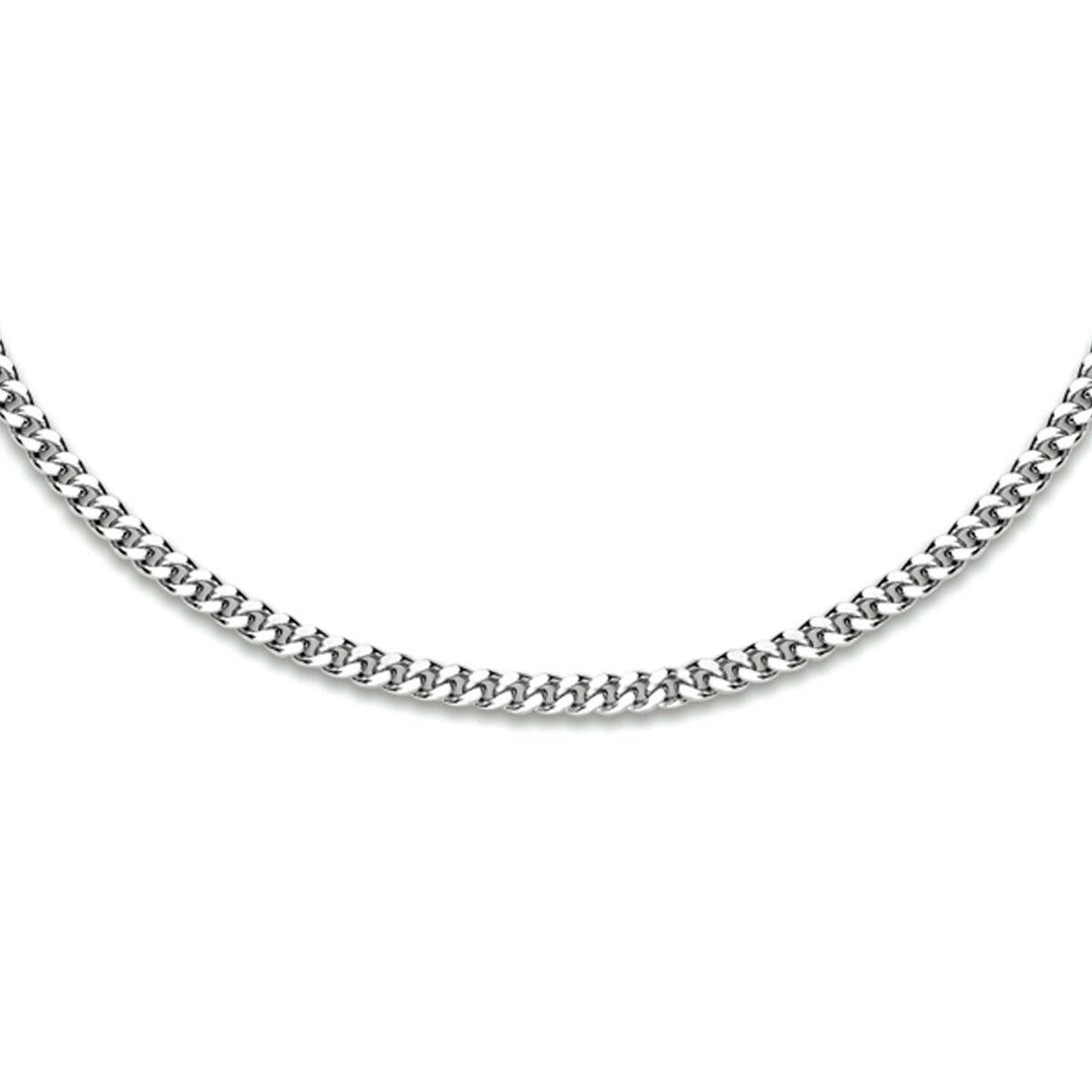 zilver collier 70 cm gourmett 2,4 mm