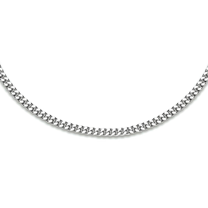 zilver collier 70 cm gourmett 2,4 mm