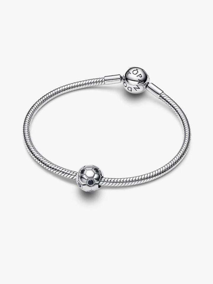 PANDORA Voetbal Bedel Sterling Zilver met Zwarte Zirkonia's 794710C01