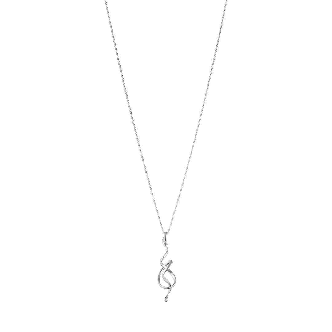 Georg Jensen Forget-Me-Not Ketting Zilver 20001679