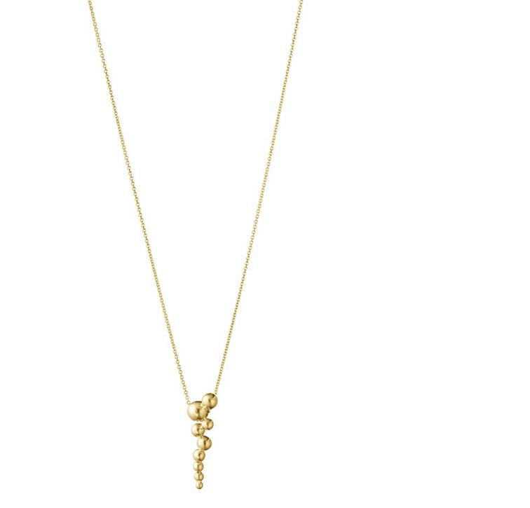 Georg Jensen 18 kt. geelgouden Moonlight Grapes ketting 41 - 45 cm., 20001636