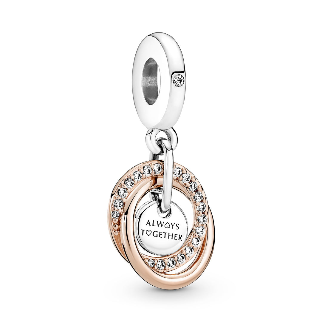 Pandora 780797C01 - Family Always Encircled Dangle Charm - Hangende Bedel