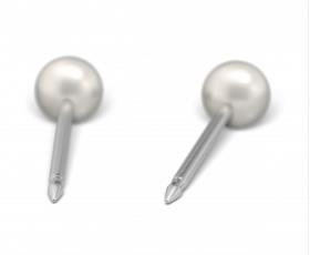 schietoorbellen 3 mm wit steen staal