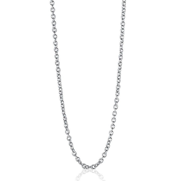 45cm ZINZI zilveren anker ketting ZILC-A45