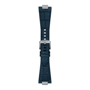 TISSOT OFFICIAL BLUE LEATHER STRAP LUGS 23 MM  T852047701