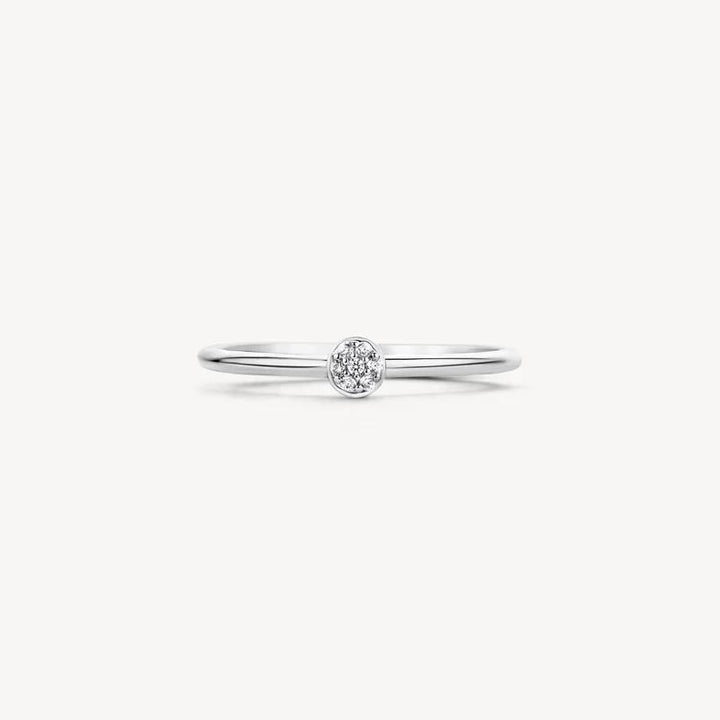 Blush 14k Witgouden Ring 1199WZI