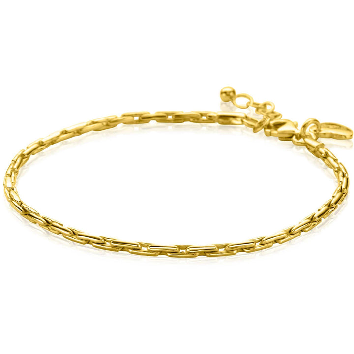 ZINZI Double armband 2,3mm breed 18-21cm ZIA2648G