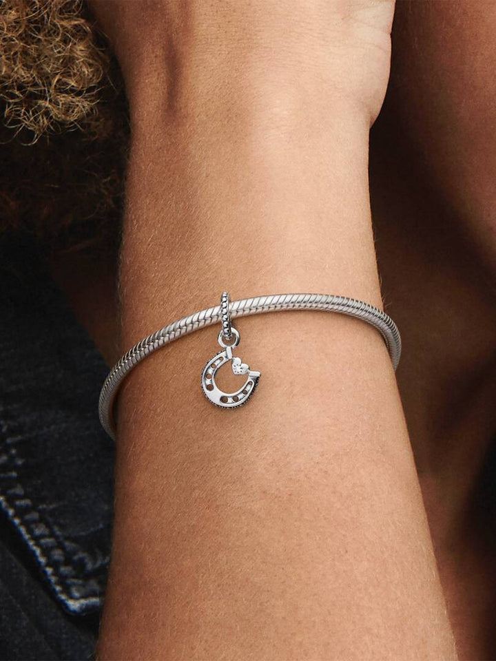 Pandora Bedel Silver Geluk Hoefijzer Charm 799157C01