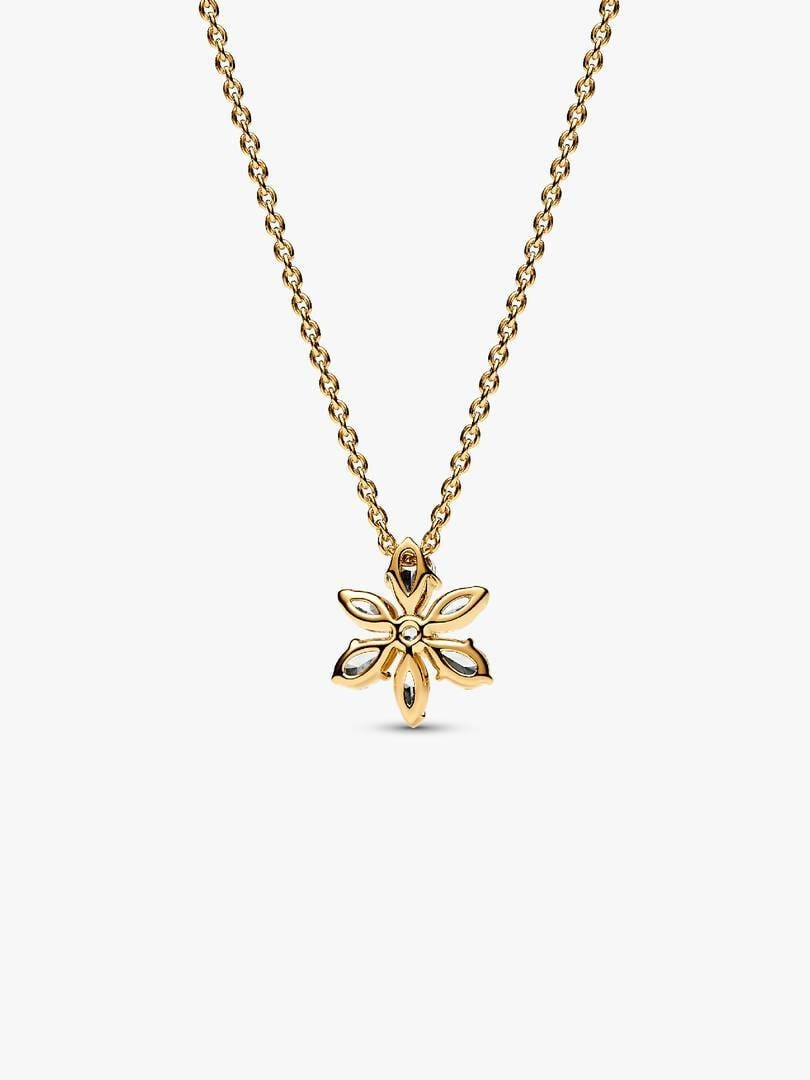 Pandora ketting 14k Gold-plated met zirkonia 362387C01