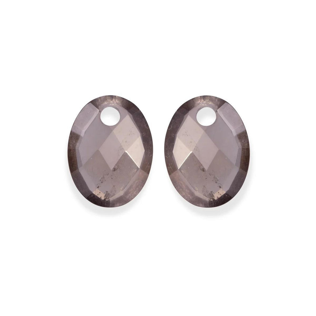 Earstones | Large Oval - Moonstone EAGEM54-RO
