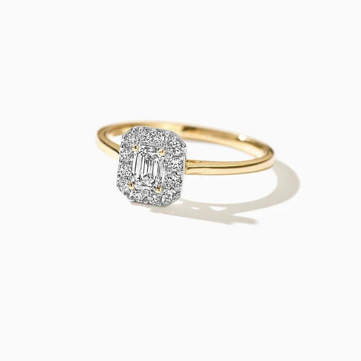 Blush Lab Grown Ring LG1010Y in 14 Kt Geelgoud met Lab Grown Diamant