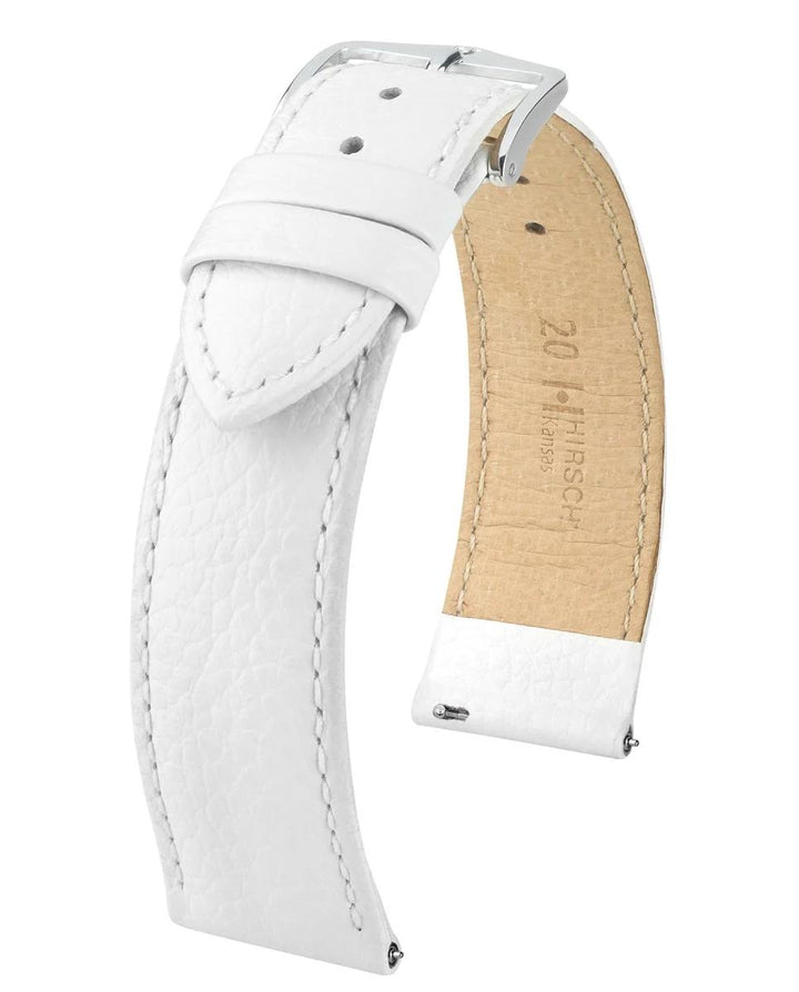 HIRSCH KANSAS L WHITE CALF 18/16MM