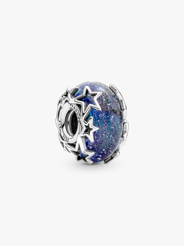 Pandora Hemelsblauw & Ster Murano Bedel 790015C00