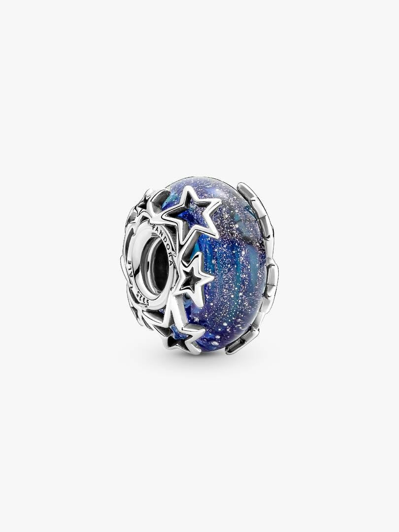 Pandora Hemelsblauw &amp; Ster Murano Bedel 790015C00