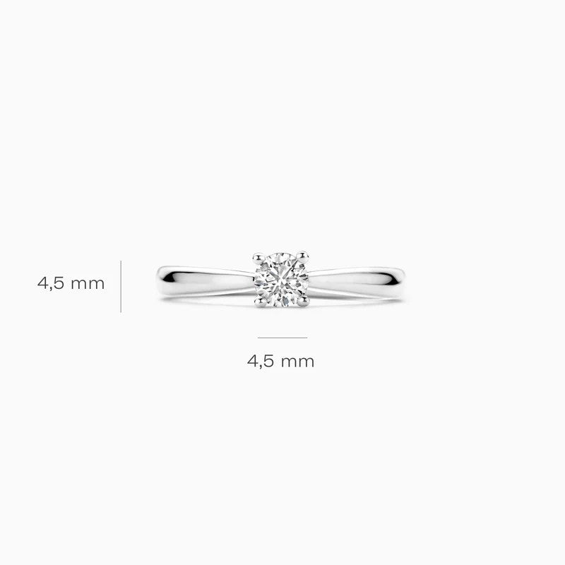 Blush Lab Diamonds Ring 14K Witgoud 0.35 ct LG1002W