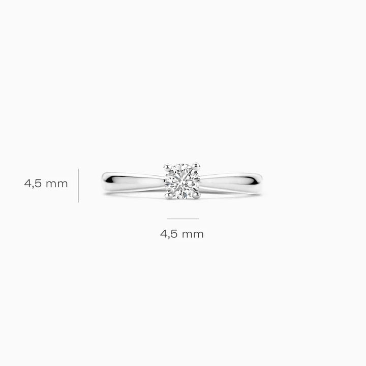 Blush Lab Diamonds Ring 14K Witgoud 0.35 ct LG1002W