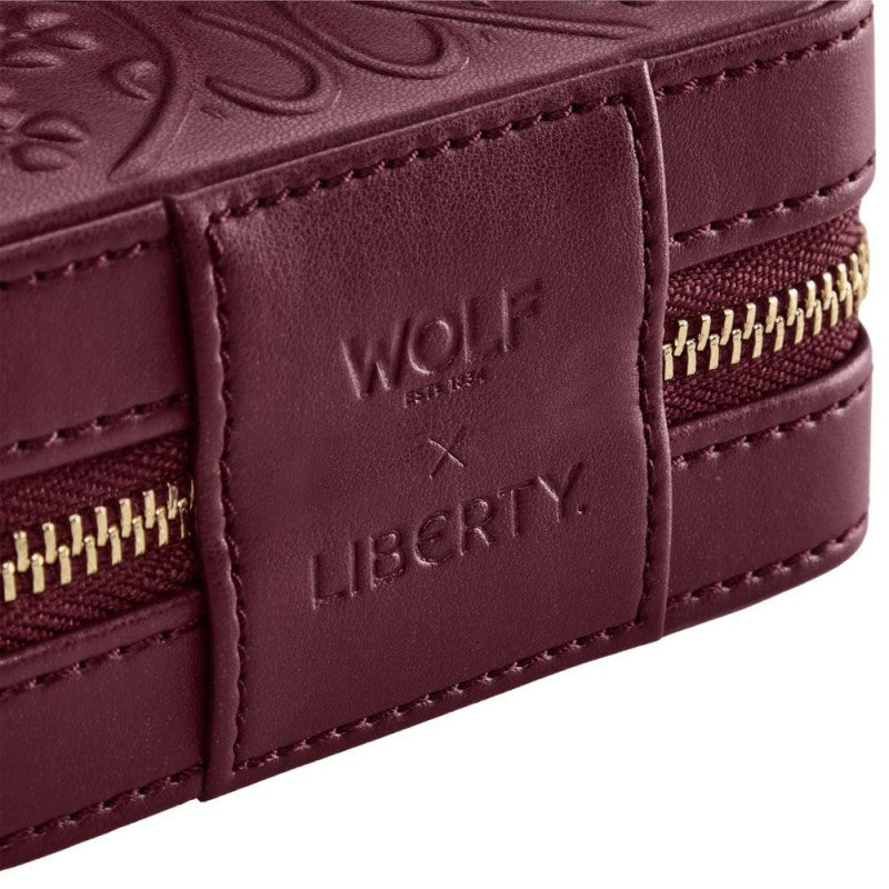 WOLF1834 Liberty Sieradendoosje Small Bordeaux 381327